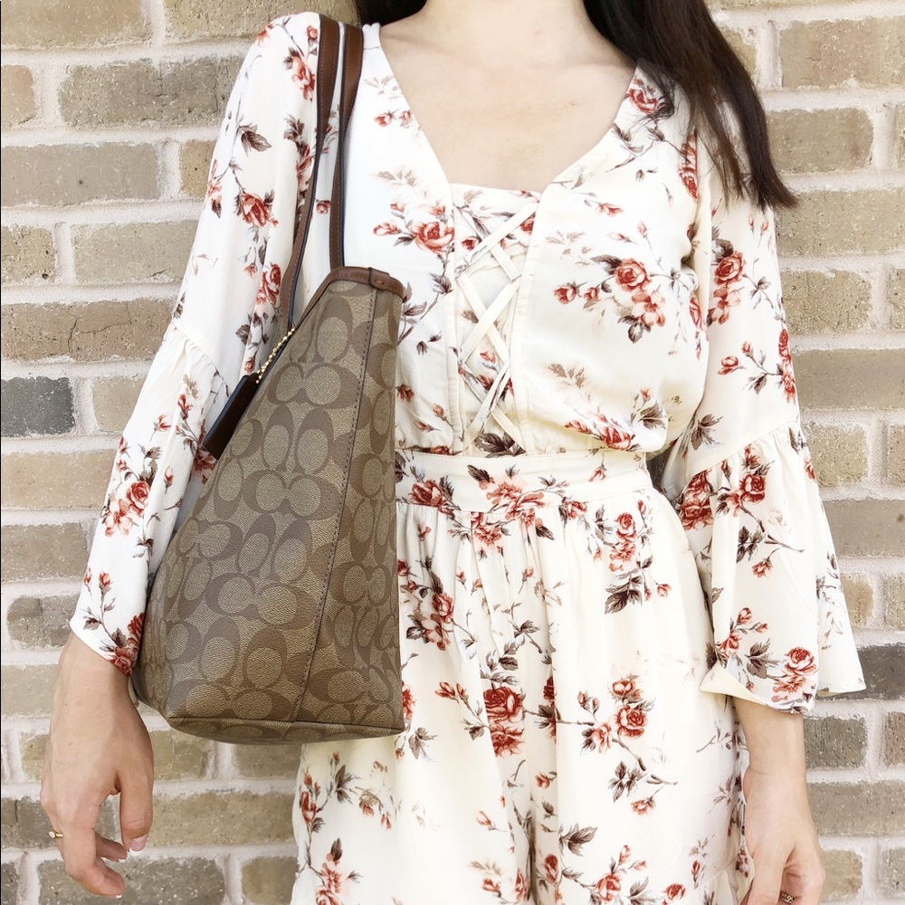 Gaby’sBags👜💕-NWT Coach Tote ZIP Tote - Picture 2 of 7